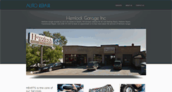 Desktop Screenshot of hemlockgarage.com